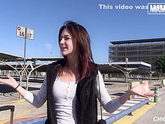 Alternative Girl Takes On The Biggest Cock In Public With Chica S And Lullu Gun