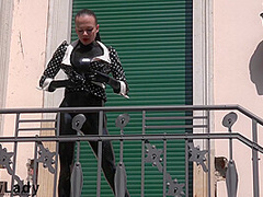Contortion In The Rain - Watch4Fetish
