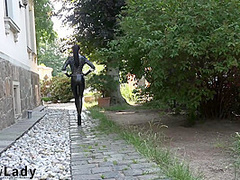 Contortion In The Rain - Watch4Fetish