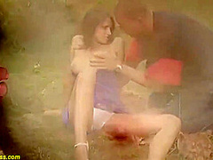 Busty German Stepsister Outdoor Fucked