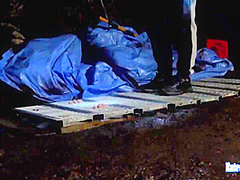 Hanakari Mai Extreme Outdoor BDSM Piss Drinking Rough Sex Gangbang Outrageous Action