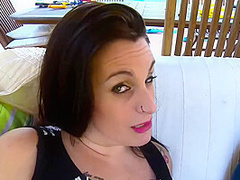 Horny Mature Brunette Is Moaning While Her Lover Is Gently