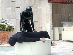 Pool Duo Black Fetish Fun - Watch4Fetish