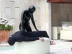 Pool Duo Black Fetish Fun - Watch4Fetish