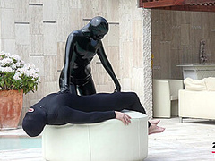 Pool Duo Black Fetish Fun - Watch4Fetish