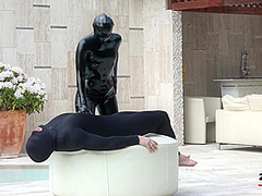 Pool Duo Black Fetish Fun - Watch4Fetish