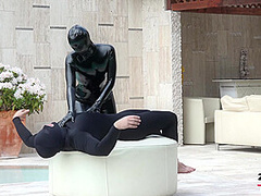 Pool Duo Black Fetish Fun - Watch4Fetish