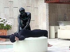 Pool Duo Black Fetish Fun - Watch4Fetish