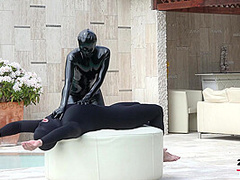 Pool Duo Black Fetish Fun - Watch4Fetish