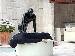 Pool Duo Black Fetish Fun - Watch4Fetish
