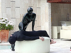 Pool Duo Black Fetish Fun - Watch4Fetish