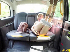 Blonde Hussy Gets Sodomized By Perverted Taxi Driver With Skyler Mckay