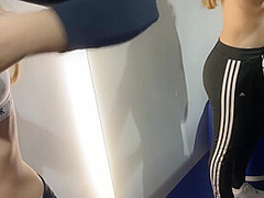 Public Changing Room Blowjob With Huge Cumshot All Over Store Clothes