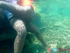 My Stepmom Sent Me To School But I Went To The River To Fuck My Boyfriend Instead / Risky Public Sex
