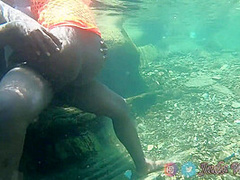 My Stepmom Sent Me To School But I Went To The River To Fuck My Boyfriend Instead / Risky Public Sex