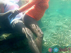My Stepmom Sent Me To School But I Went To The River To Fuck My Boyfriend Instead / Risky Public Sex