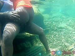 My Stepmom Sent Me To School But I Went To The River To Fuck My Boyfriend Instead / Risky Public Sex
