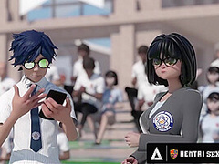 HENTAI SEX UNIVERSITY - Big Titty Hentai Schoolgirls Enjoy HARD ROUGH PUBLIC SEX COMPETITIONS!