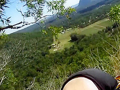 Blowjob On Side Of Mountain! - Outdoor Public Bj