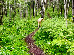 Step Sister Teases Me With Big Ass And Strips In The Wild Forest - Vlog # 7