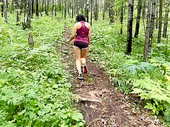 Step Sister Teases Me With Big Ass And Strips In The Wild Forest - Vlog # 7