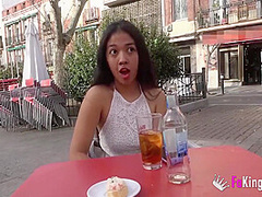 Horny Teen Parades Her Hot Naked Body Around The Streets