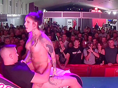 Yemaya Gonzalez And Victor Bloom In Otro Video De Y Sus Enormes Tetas Tatuadas
