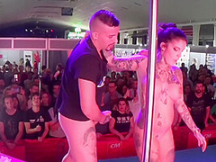 Yemaya Gonzalez And Victor Bloom In Otro Video De Y Sus Enormes Tetas Tatuadas