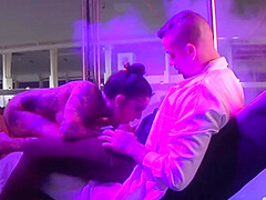 Yemaya Gonzalez And Victor Bloom In Otro Video De Y Sus Enormes Tetas Tatuadas