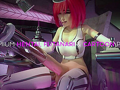 HENTAI SEX UNIVERSITY - Hentai Babes Suck Dick In PUBLIC And An INSANE CUM EXPLOSION CREAMPIE!