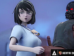 HENTAI SEX UNIVERSITY - Hentai Babes Suck Dick In PUBLIC And An INSANE CUM EXPLOSION CREAMPIE!