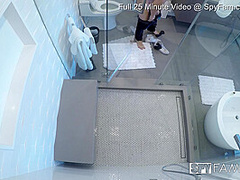 Stepsis Busts Stepbro On Hidden Shower Cam - SpyFam
