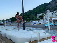 Classy Contortionist In A Sexy Swimsuit - Watch4Fetish