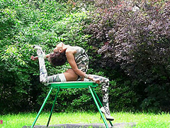 Acrobatics Outdoors - Watch4Fetish