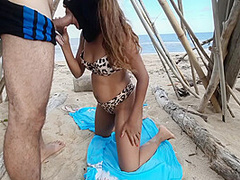 Whore On The Beach At Anal Hut