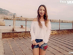 Taylor Sands And Alberto Blanco In Big Ass Babe Takes The Biggest Cock Of Her Life In Public