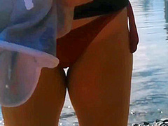 My Home Video : Horny Stepmom Gets Doggystyle And Shows Hairy Asshole And Smelly Soles