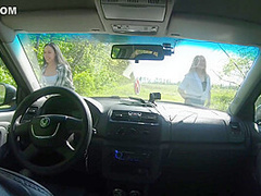 Girlfriend Lost At Rock-paper-scissors And Had To Suck Fellow Traveler - Epic Facial - Pov
