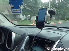 Titty Driving Out For Donuts : Nilou Achtland