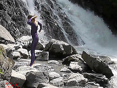 Sexy Zentai By The Sea - Watch4Fetish