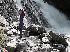 Sexy Zentai By The Sea - Watch4Fetish