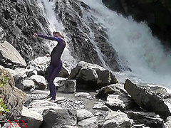 Sexy Zentai By The Sea - Watch4Fetish