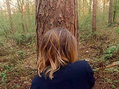 Public Sex In The Forest During A Walk - Pov