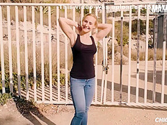 Big Ass Blonde Pounded Hard Outdoor - Helena Valentine