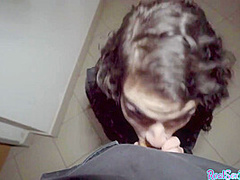 Skinny paid babe accepts POV BJ and pussyfuck sex4cash