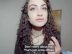 Skinny paid babe accepts POV BJ and pussyfuck sex4cash