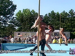 Contestants Shake It Naked On Stage At The Miss Nude