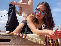 Caught Outdoor Teen Masturbating And I Fuck Her Outdoors And At Home