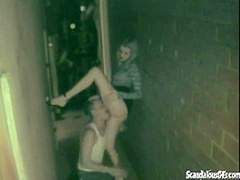 Couple Licking and Fucking Pussy at Back House Caught on camera