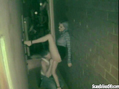 Couple Licking and Fucking Pussy at Back House Caught on camera